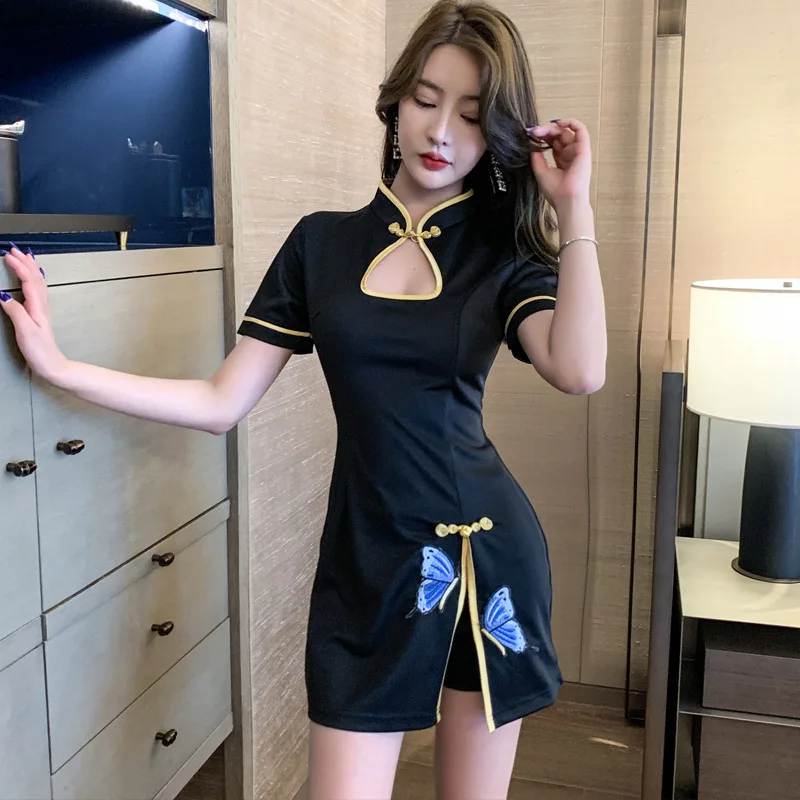 Uniforms for a Beautician Spa Massage Technician Hotel Women\'s Overalls Esthetic Work Clothes playsuit with skirt costume