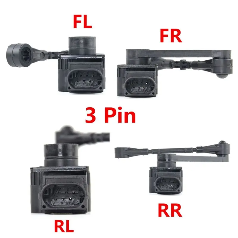 4PCS Front & Rear Height Level Sensor For Land Rover DISCOVERY III L319 Range Rover Sport LR020155 LR020157 LR020161 Replacement