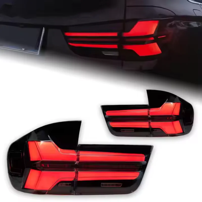 فريدة من نوع 2025 نوع جديد أضواء السيارة ل X5 F15 2014-2018 الضوء الخلفي LED Projetor الذيل مصباح النهار تشغيل ضوء السيارات الوصول