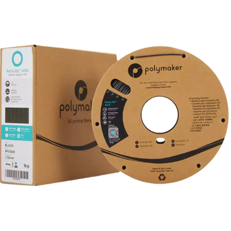 

Polymaker Polylite ASA Filament 1.75mm 1kg High Quality 3D Printing Filament ASA 1kg Filamento 3d