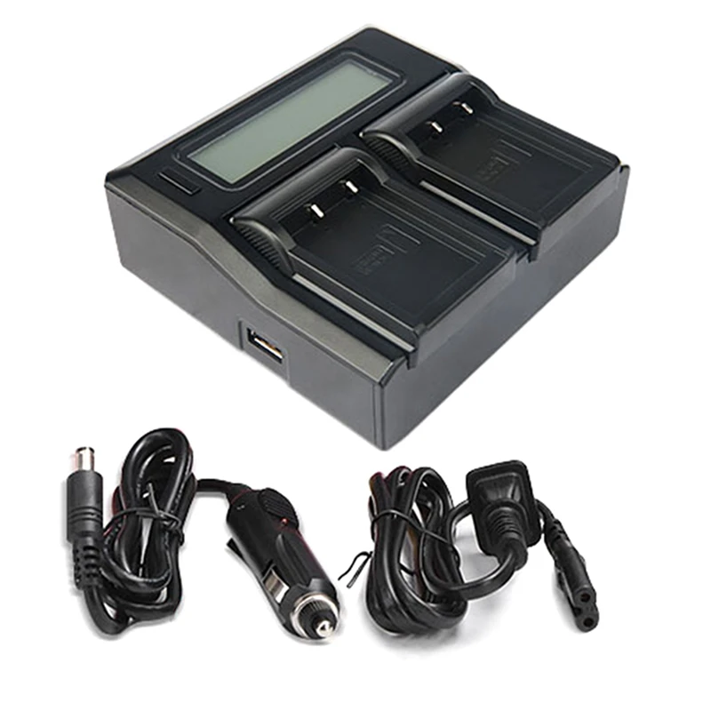 T04C-NP-W126 Smart Digital Charger Battery Double Charger For Fuji XT3 X100V XT200 XT30 XA7 Camera Battery Charger