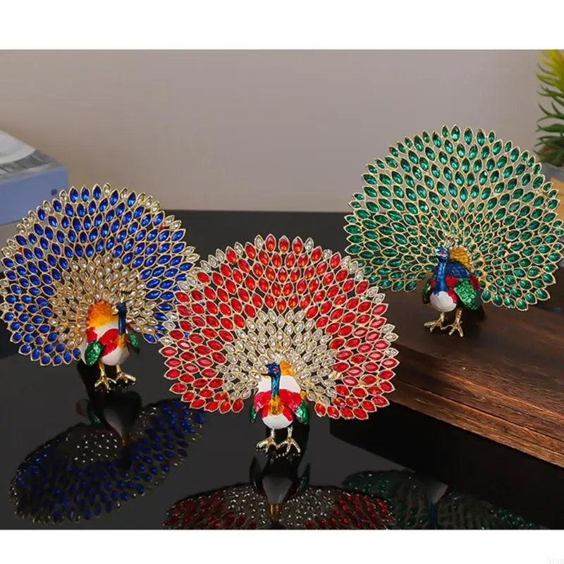  Bird Jewelry Holder Figurine for Vanity and Tabletop Display