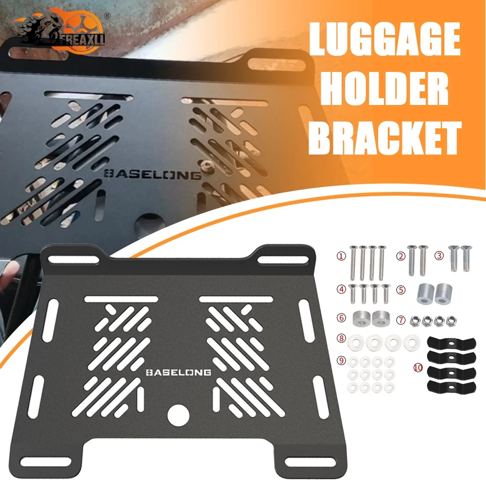 2025 الأمتعة الخلفية لسيارات BMW G310R G310GS G310 GS 2024 G 310 GS العالمي رف توسيع القضبان دعم الرف حامل قوس #1