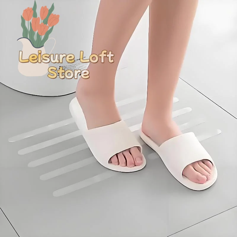 Bathroom Non Slip Decals Tub Shower Anti Skid Stickers Cuttable Safety Strip for Home Senior Child Bath Protection