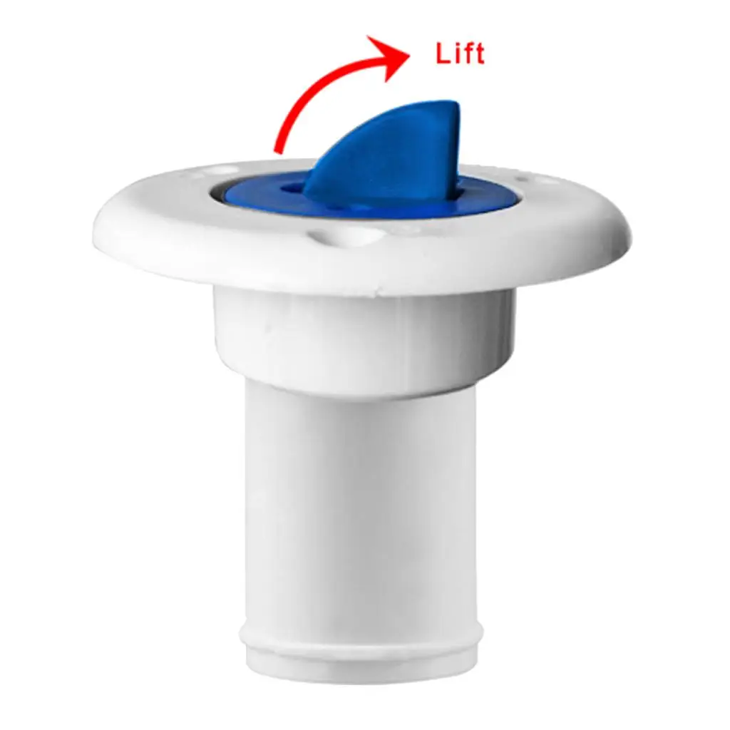 

Boat Water Deck Filler Durable Nylon Socket Marine Equipment Easy Open Top for Yacht 38mm Hose