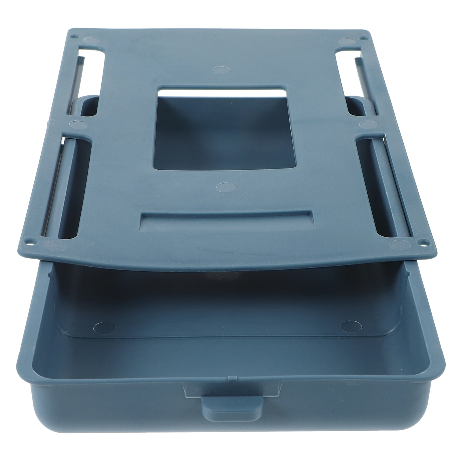 

Storage Box Hidden Plastic Drawer Self Adhesive Large Capacity Under Table Organizer For Stationery Office Supplies Under Desk