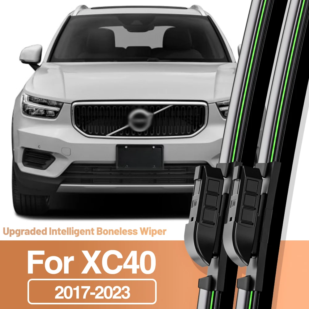 

2pcs For Volvo XC40 2017-2023 Front Windshield Wiper Blades Windscreen Window Accessories 2018 2019 2020 2021 2022