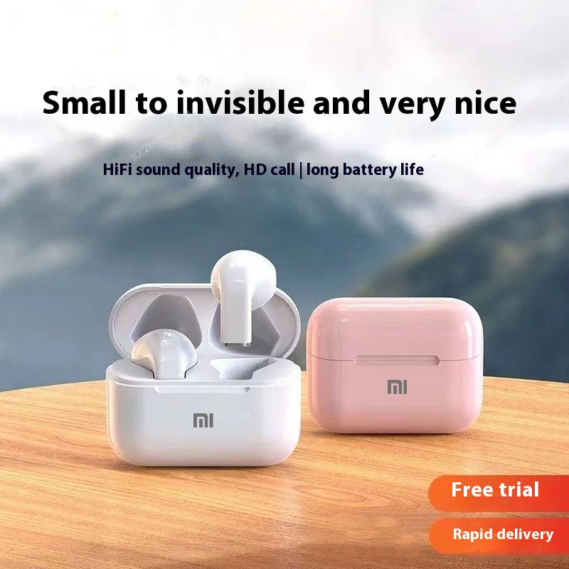 Xiaomi Mini Wireless Earbuds Long-Lasting TWS with Noise Cancellation Bluetooth Extended Battery Life for Sports Earphones