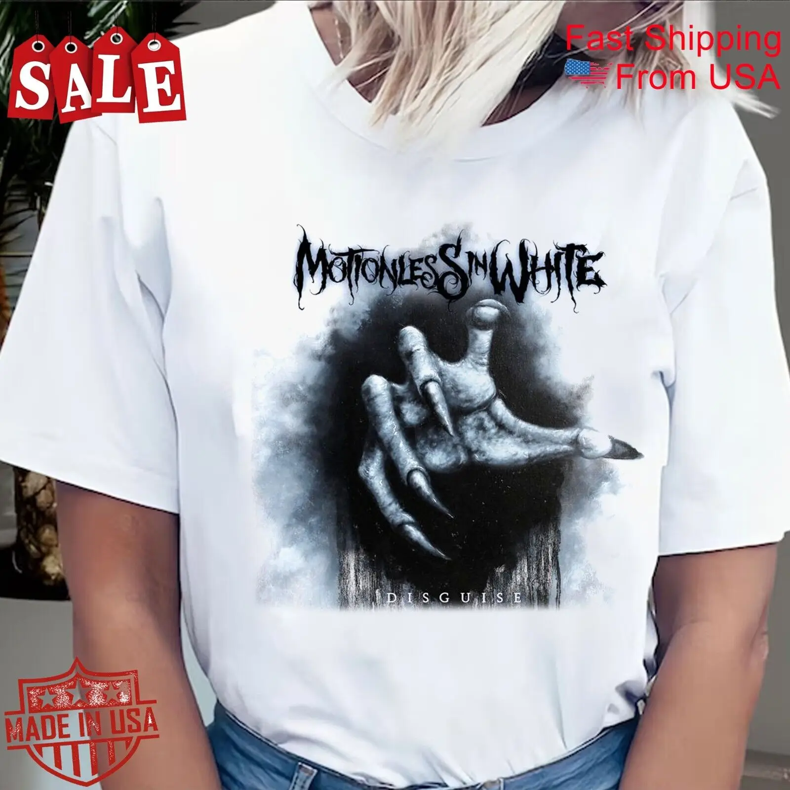 Motionless in White disguise Gift For Fans Unisex All Size Shirt 1RT1811