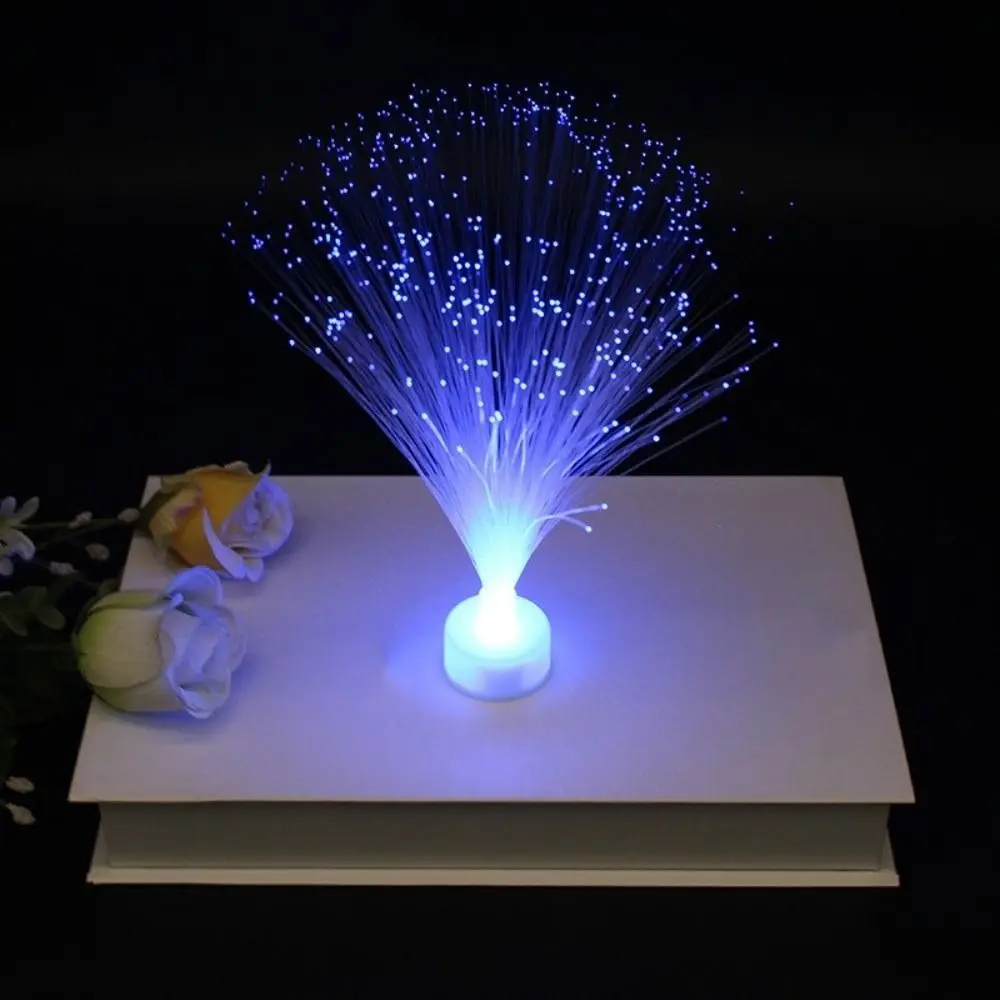 Creative Multicolor LED Fiber Optic Light Starry Sky Color-Changing Night Lamp Atmosphere Lamps Home Decor