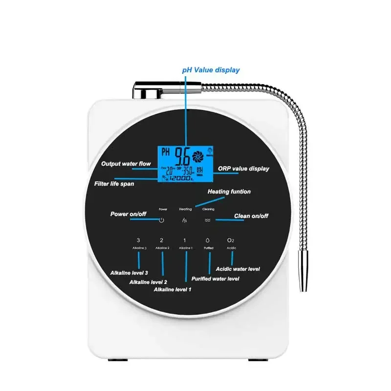 Cawolo Custom Commercial Alkaline Water Machine 11plates Alkaline Water Ionizer Kangen Water Machine In Stock