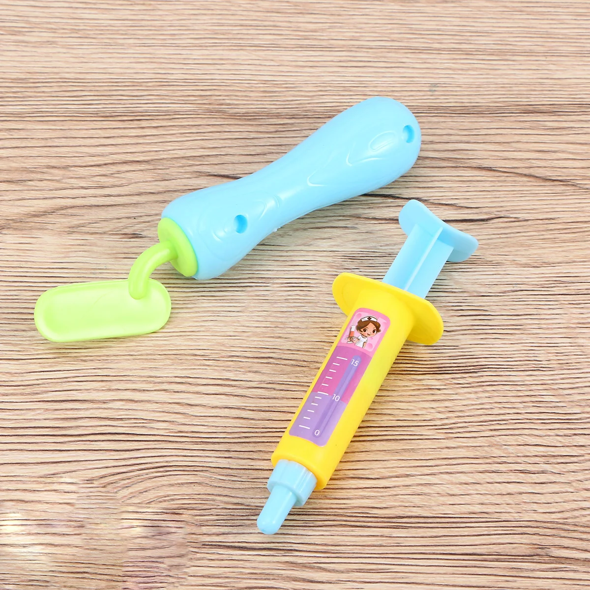 Juego de simulación para niños, juguetes médicos, conjunto médico, casa de simulación, equipo médico de simulación, juego de juguetes (azul)