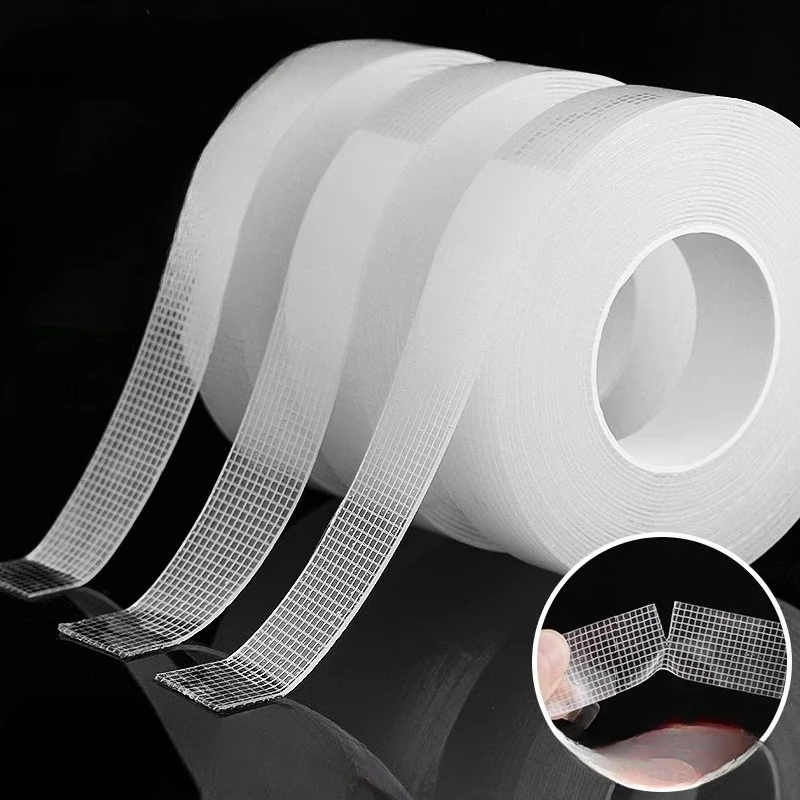 Strong Double-sided Tape High Adhesion, No Trace, Semi Transparent Fixed Carpet Adhesive, Waterproof, High Temperature Resistant