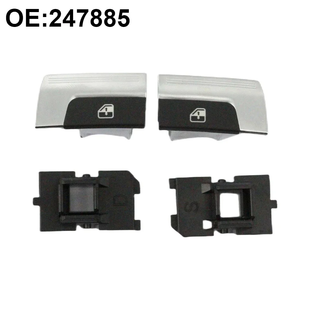 1Set Left+Right Power Window Switch Button Kit With Supporter 247885 For Ferrari For 458 488