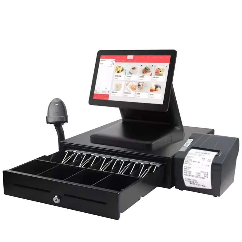 Desktop OEM POS Terminal Cash Register 15.6 Inch All-in-one POS System Machine For Retail Store