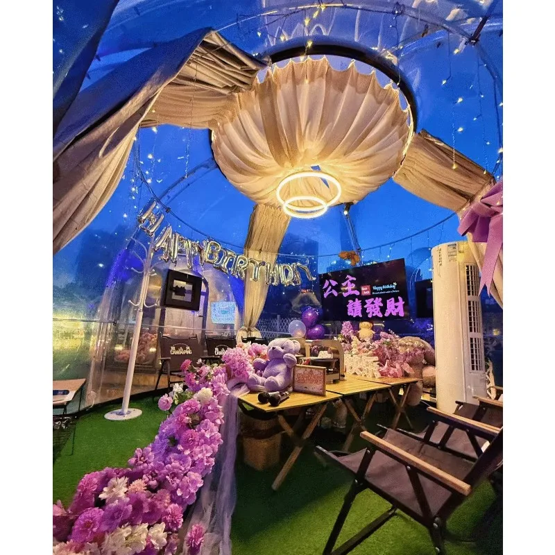 Wholesale Bubble Room Transparent PC Starry Sky Four-Season Modular Construction Fire Retardant Room Outdoor Camping Restaurants
