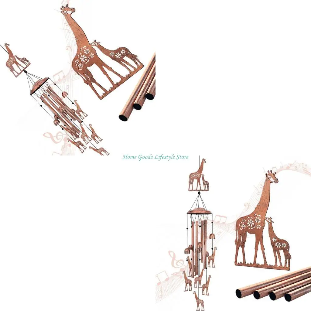 

E74E 34-футовая железная плата за ветер генерирует красивые звуки для палубы или крыльца