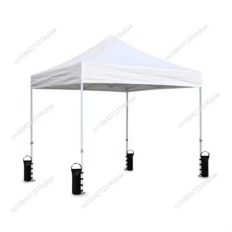 Pop-up Canopy Tent Commercial Instant Canopies with 4 Removable Zipper End Side Walls and Roller Bag(White)