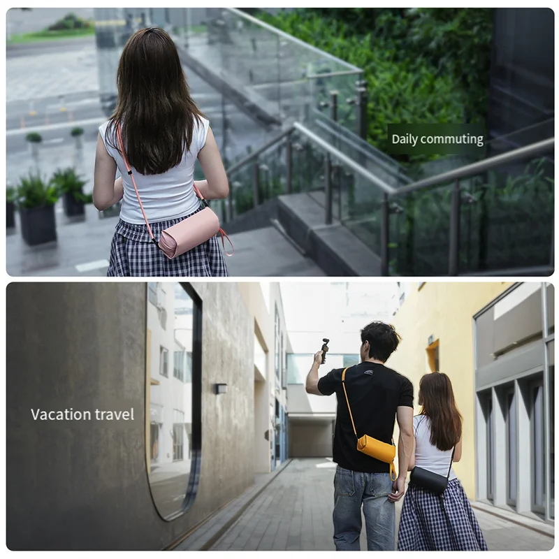 【حصريًا!】حقيبة يد واقية لـ DJI Pocket 3 صندوق تخزين محمول مضاد للخدش ملحقات الكاميرا منظم للجيب 3