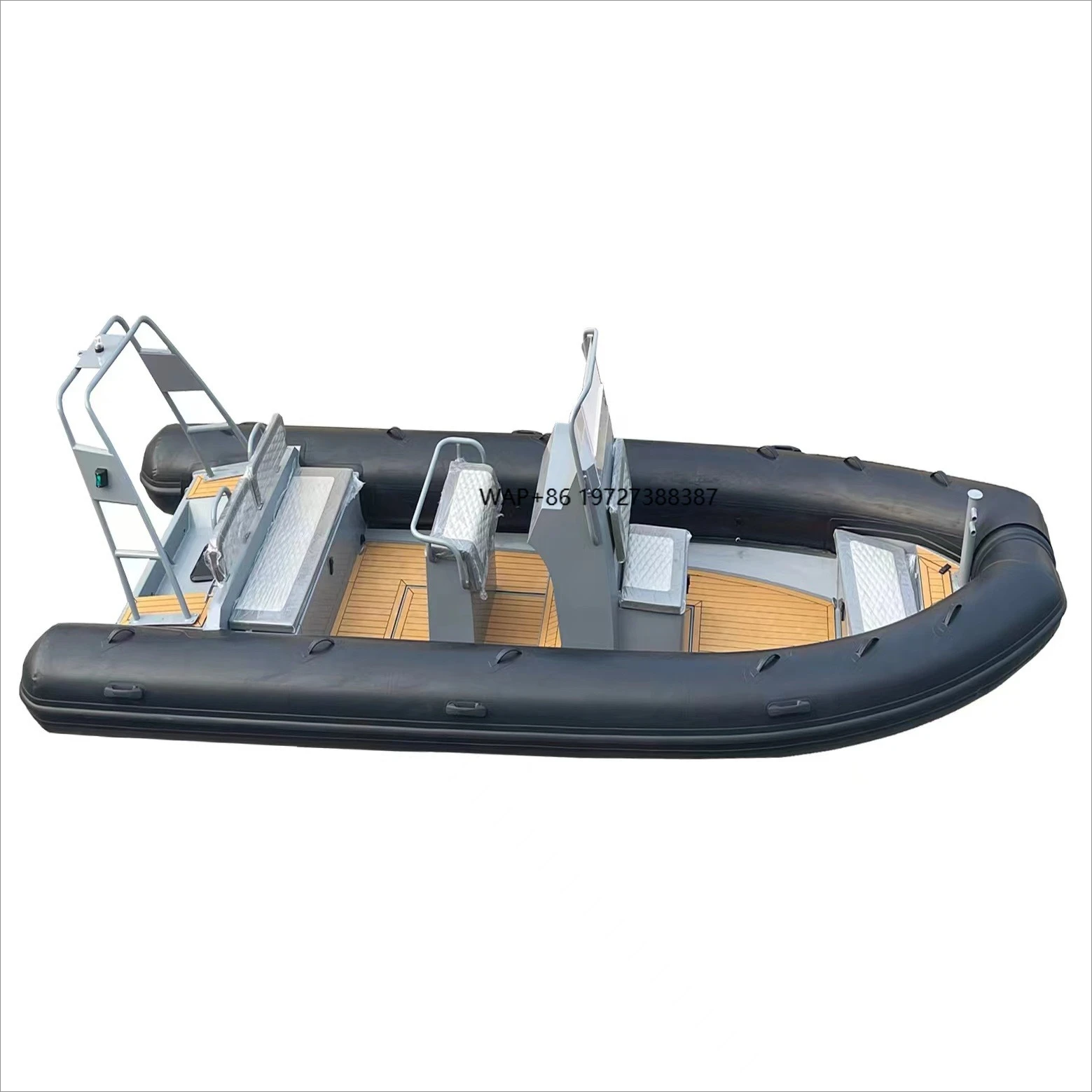 

21ft Rib 640 Aluminum RIB ORCA Hypalon/PVC Inflatable Boats for Sale 10 Capacity