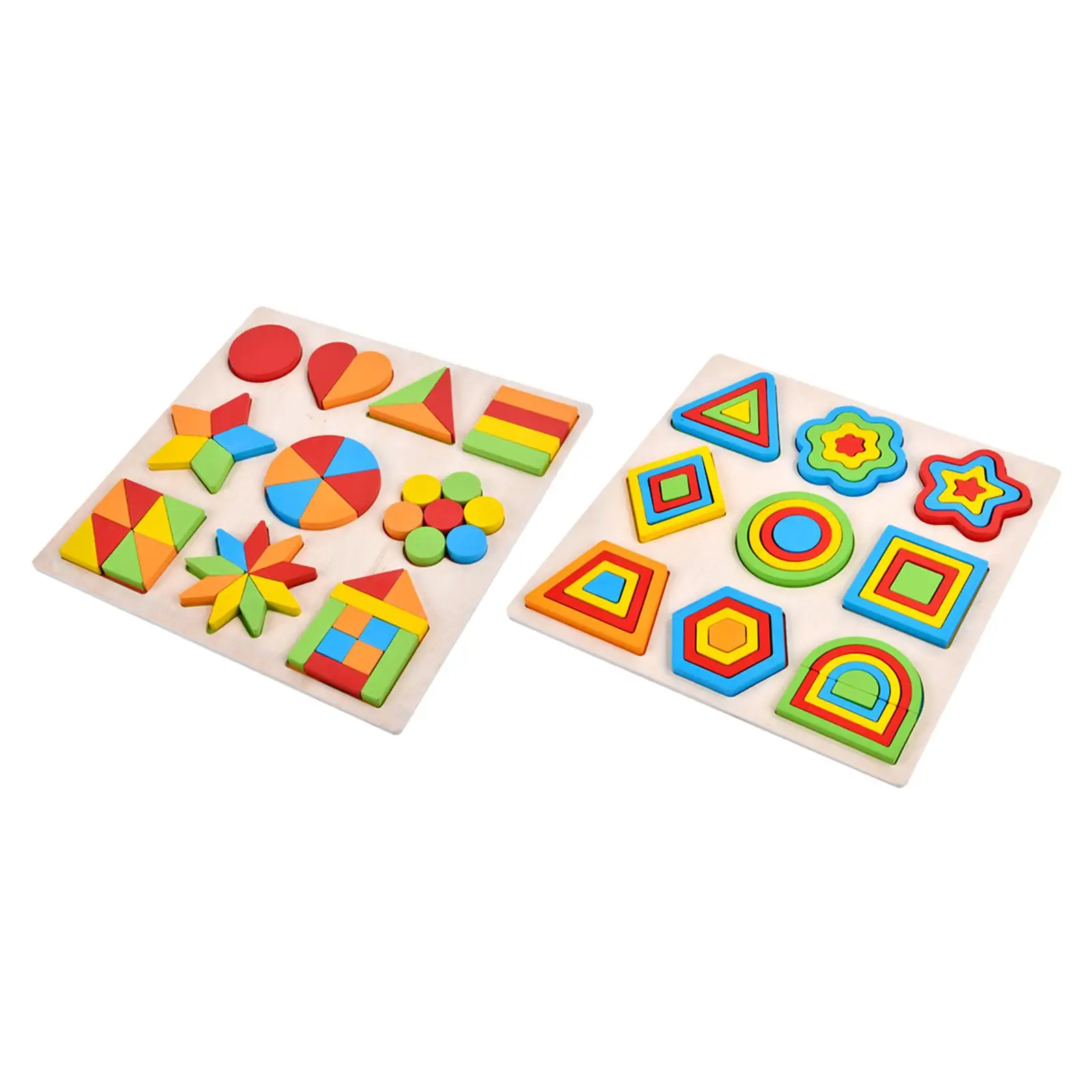 

Shape Sorting Puzzle Preschool Early Educational Graphic Cognition Toddlers Jigsaw Toy for Children Toddlers Girls Kids Gift