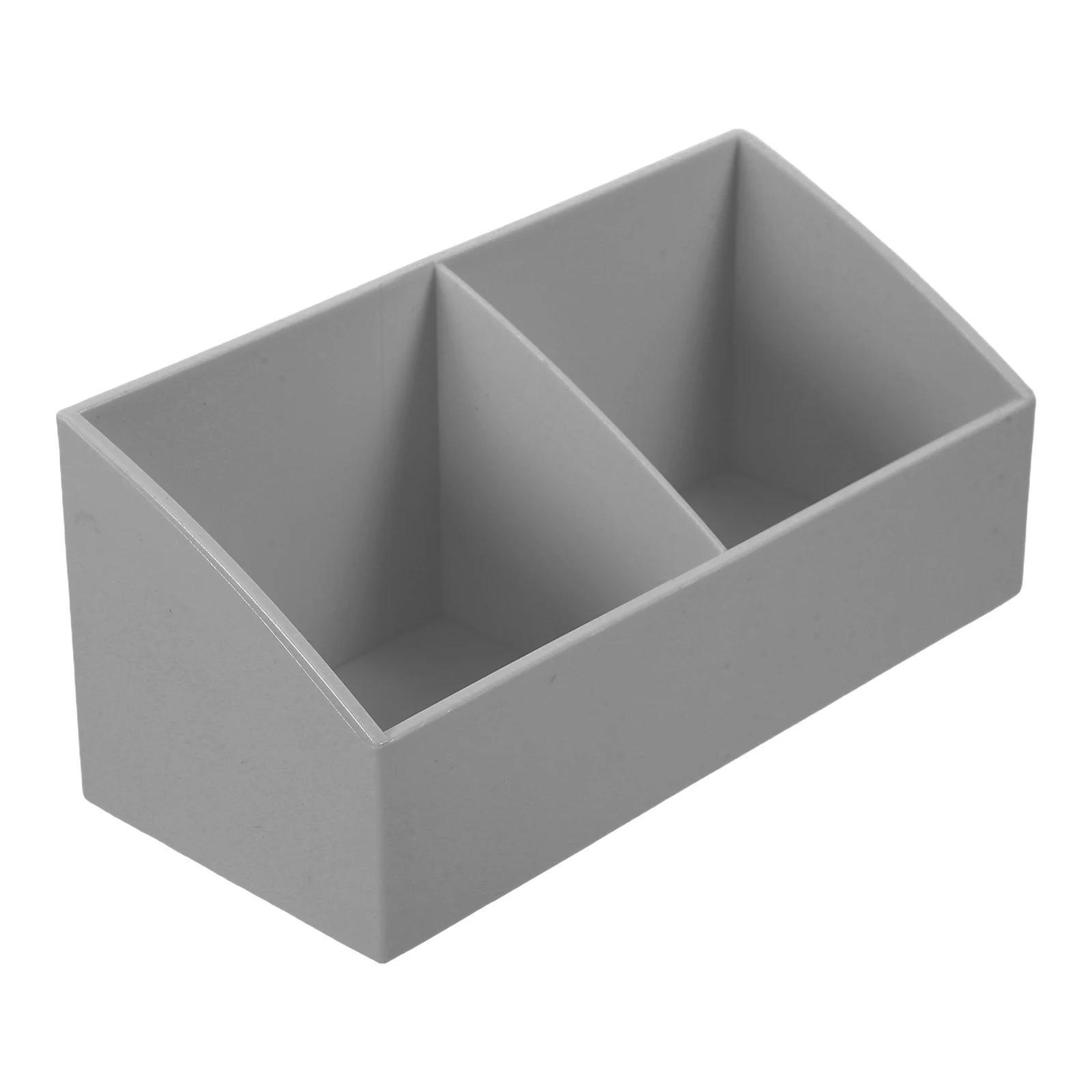 

Tea Bag Storage Box Bags Sugar Packet Container Desktop Grey Abs Countertop Organizer