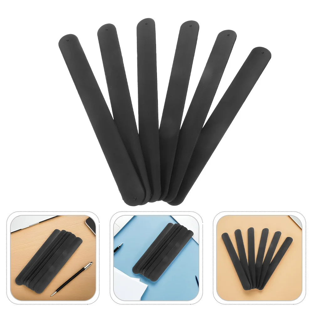 

20pcs Silicone Slap Bracelets Blank Soft Wristbands For Diy Craft Party Favors Snap Bands Birthday Halloween Christmas