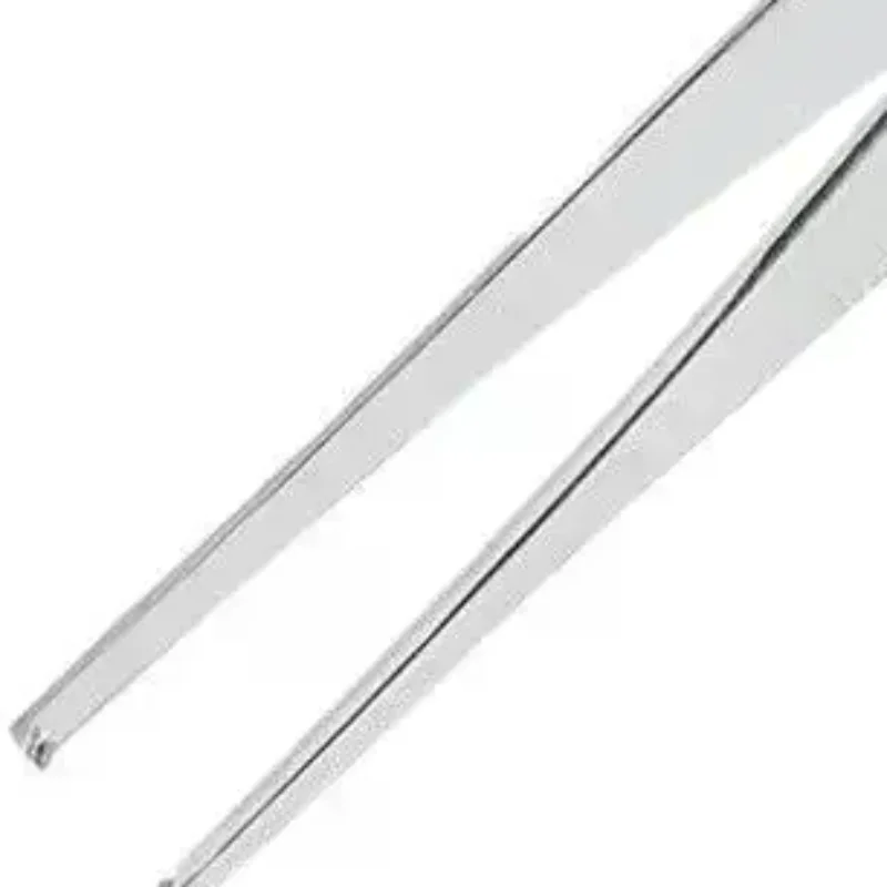 1Pcs Stainless Steel Toothed Tweezers Precise Grip 125/140mm Manipulate Silver Suturing Needle
