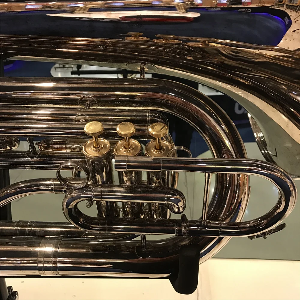 Bb Key 5/4 Marching Tuba Accept Customized logo