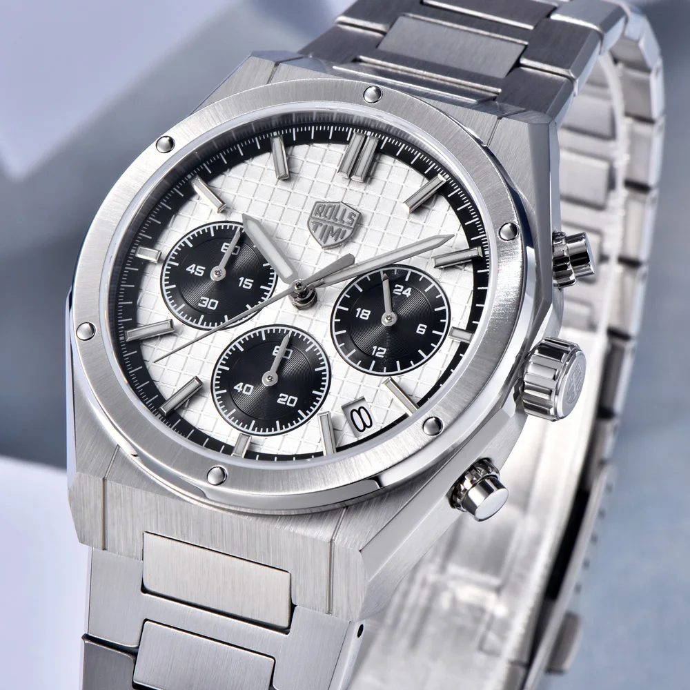 

Men's watches 2025 new fashion luxury quartz men's watches Rollstimi Sapphire Crystal waterproof stainless steel watches for men