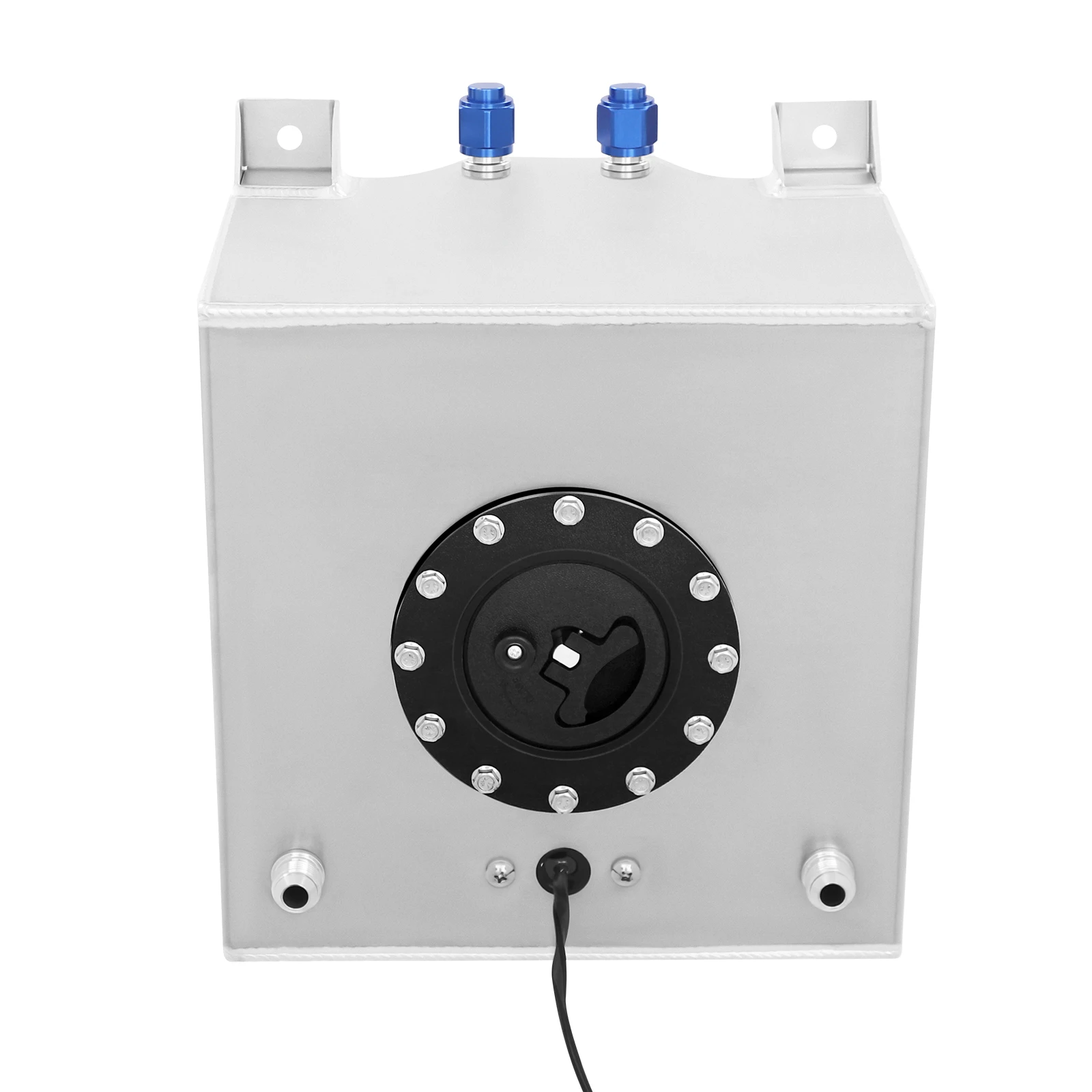 Universeller 5-Gallonen-Aluminium-Kraftstofftank, geeignet für die meisten Fahrzeuge wie Hot Rods, Straßenfahrzeuge, LKWs und Geländewagen. – Detail 9