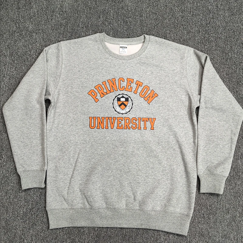

Princeton Universi Thiened Fce Lined Loose Fit Long Sve Sweatirt ex Spring Autumn Winter Casual Comfortable
