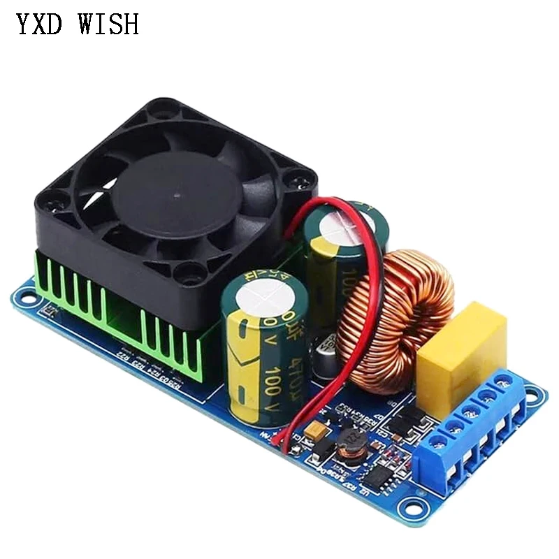 

HIFI Power IRS2092S 500W Mono Channel Digital Power Amplifier Board Class D Stage DIY Tools