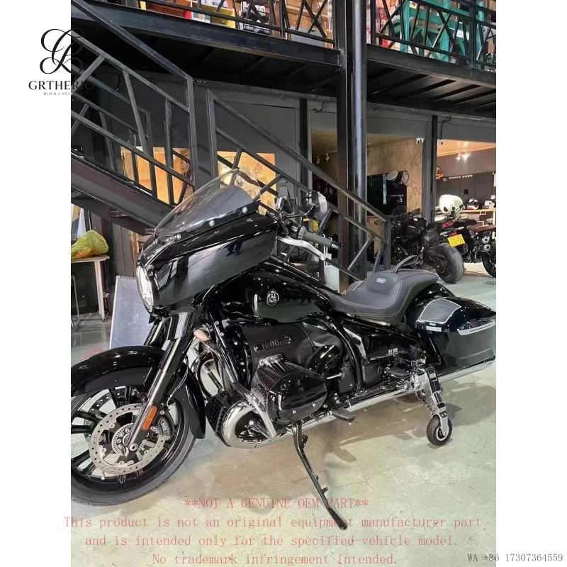 For Honda Gold Wing GL1800 Aluminum Alloy Motorcycle Landing Gear Rear Auxiliary Parking Bracket Frame Side Stabilizer Training