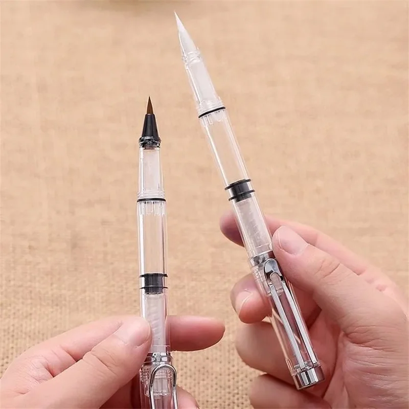 

Fashion School Office Supply Dipping Pen Fountain Brush Metal Color Artist Painting Writing Tool Student Creative Stationery