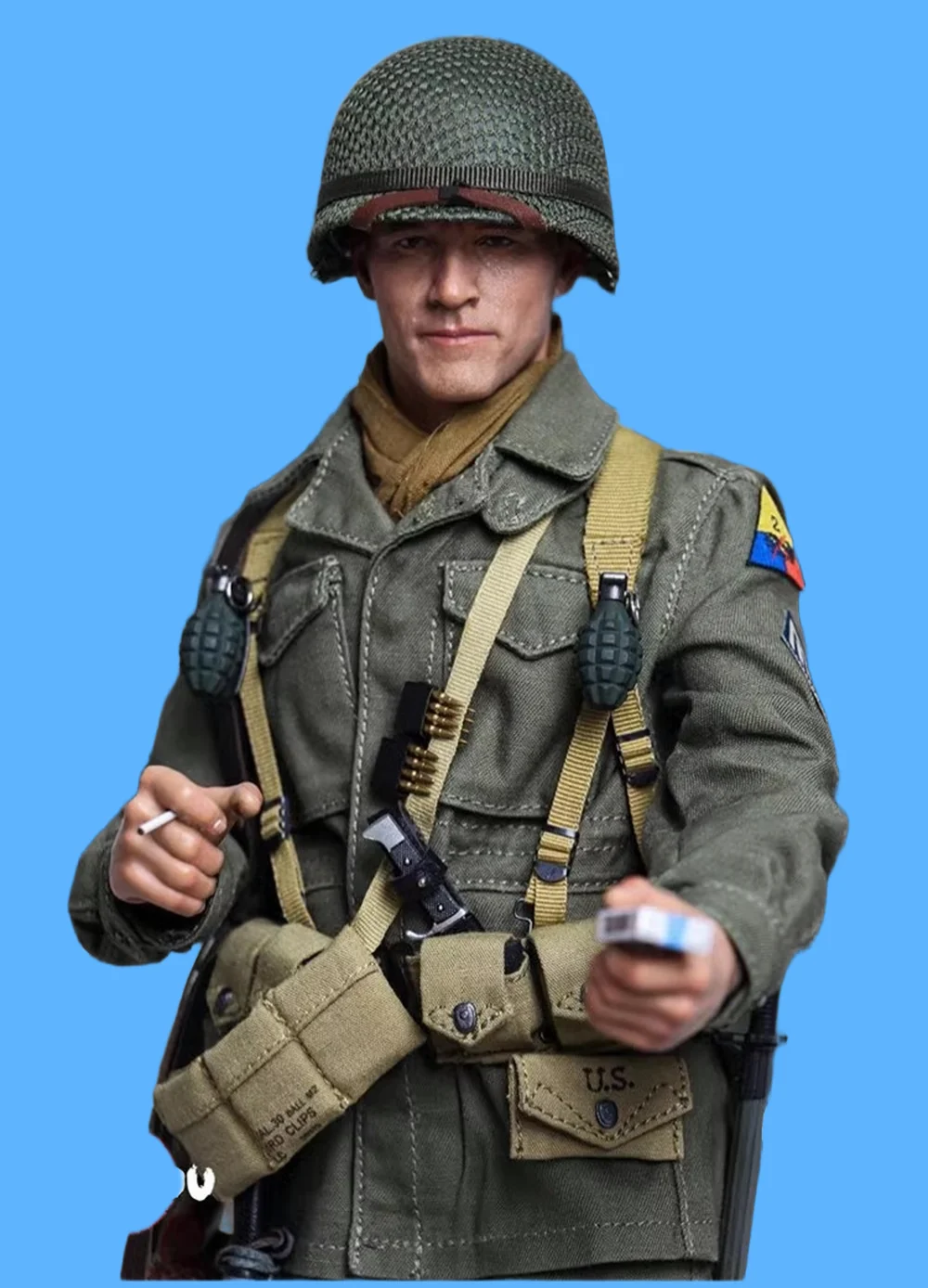 UJINDOU UD9038 USA. Figurka Żołnierza Lalka Pełny Zestaw Ruchome Figurki Akcji Zabawki Model Prezent Dla Fanów Kolekcjonerski 1/6