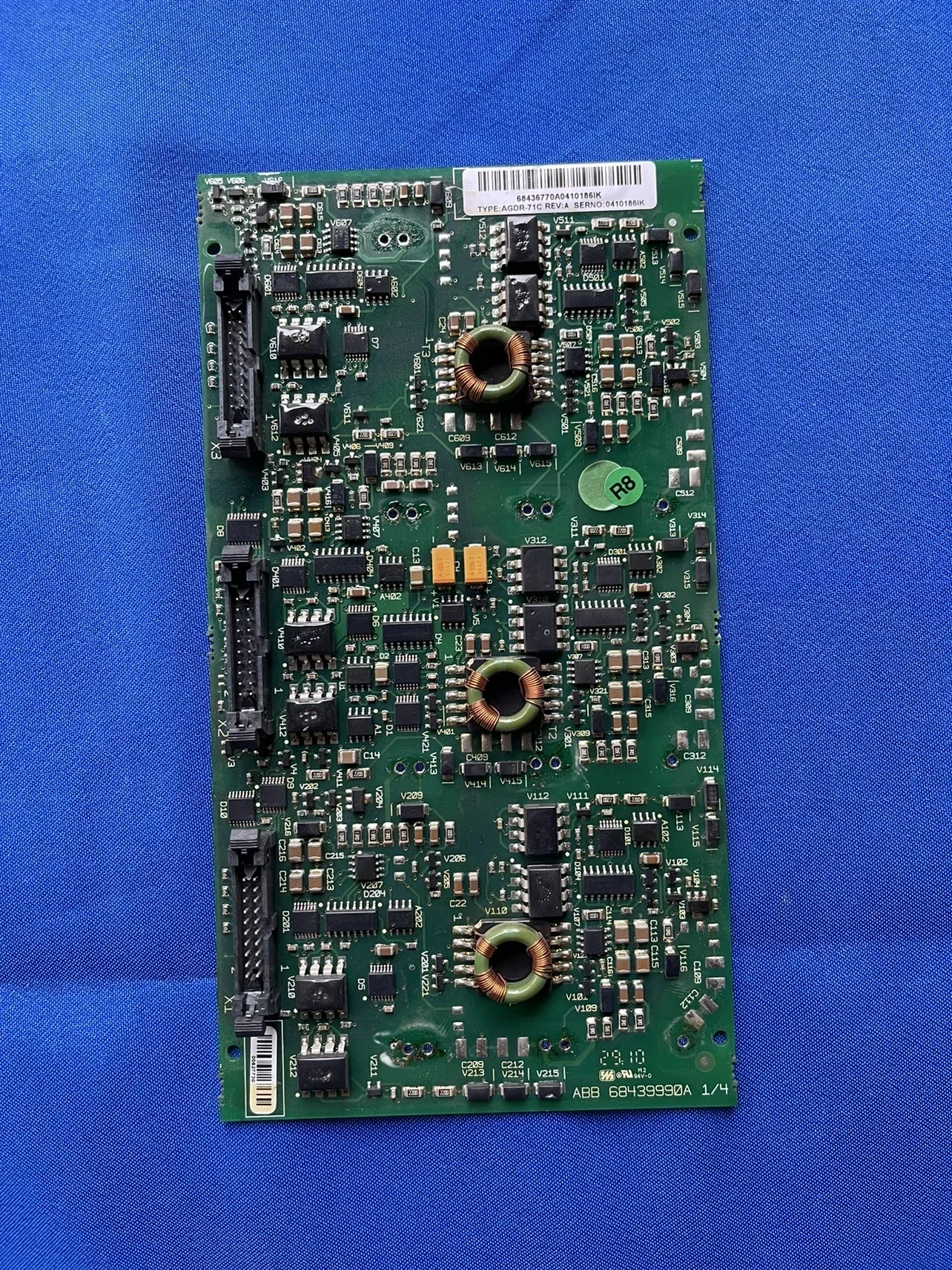 Плата привода серии ACS800 преобразователя частоты AGDR-71C, оригинальная швейцарская плата привода, триггерная плата IGBT