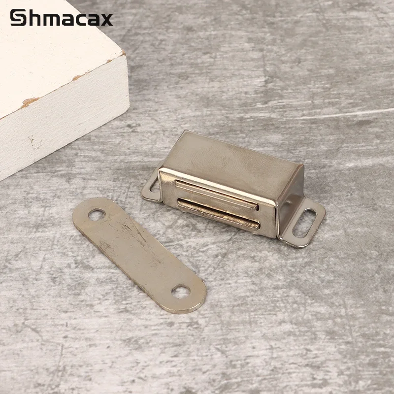 Magnetic Door Catch Strong Heavy Duty Cupboard Magnets Kitchen Cabinet Catches Magnet Latches Stainless Steel For Door Cupboard