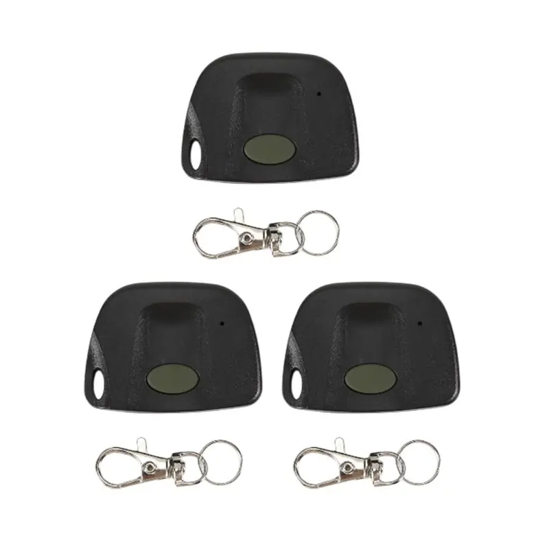 AB25-6 PCS Garage Door Remote Compatible With Multicode 300Mhz 10 Dip Switch 3089 3060 3070 Gate Opener With Keychain