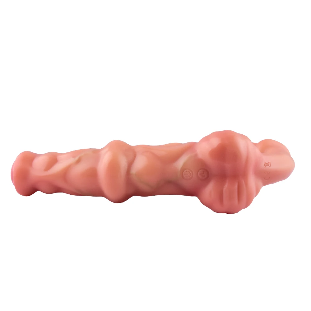 YOCY Strap On Double Head Dildo Vibrator Realistic Wearable Massager Artificial Dildo For Lesbian Adult Products Sex Toy for 18+ view 4