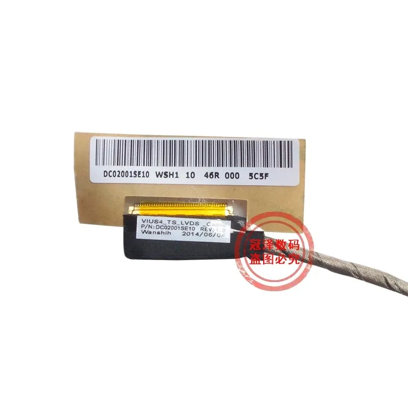 Cabo de Tela LED LCD LVDS Novo para Laptops Lenovo S40-70, M40-70, I1000, S400, S400T, S405, S300, S410, S415