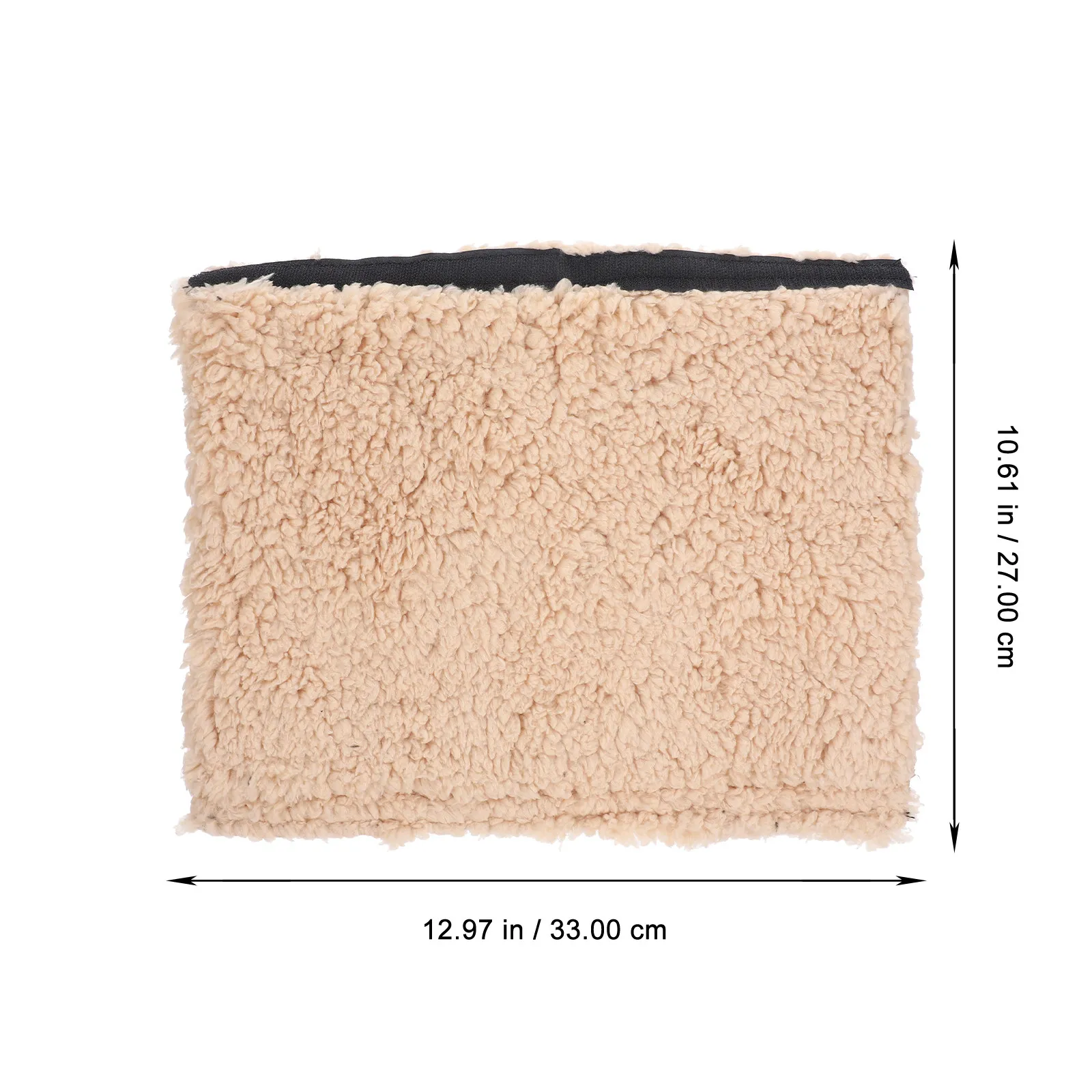 1Pair Sherpa Chair Armrest Covers Thickened Cushion Soft Protective Sleeve for Office Gaming Desk Chair Arm Pads Renewing Handle