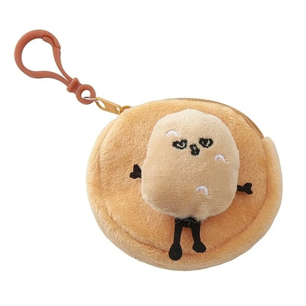 Cute Cartoon Potato Coin Purse Mini Small Wallet Round Portable Earphone Cable Storage Bag