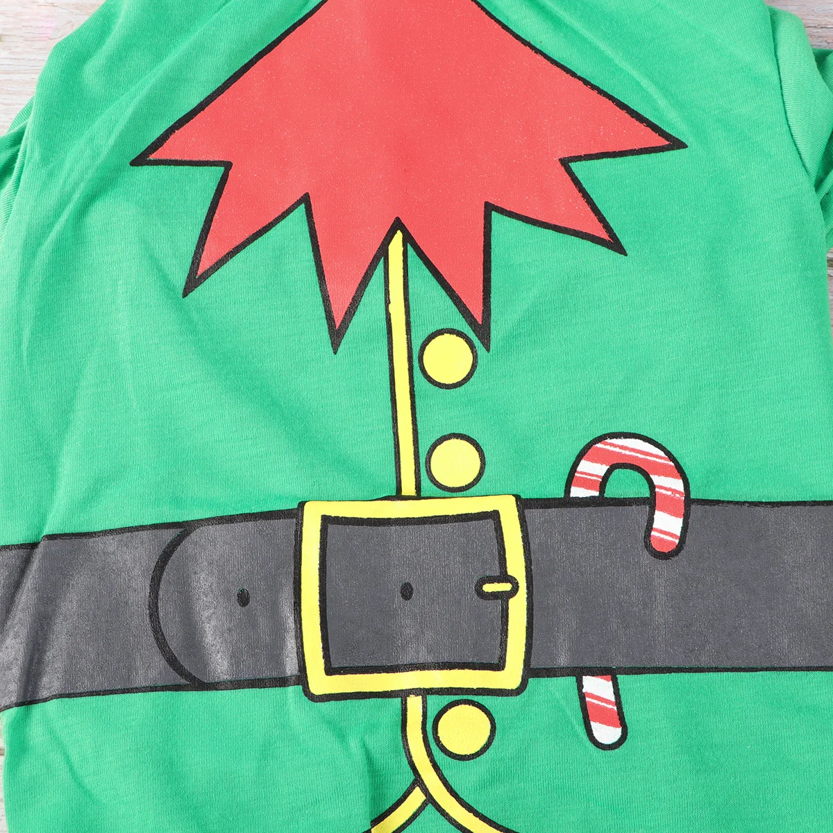 

Christmas Elf Dog Clothes Size L Adorable Pattern Puppy Holiday Costume Pet Party Clothes for Small Dogs Outdoor