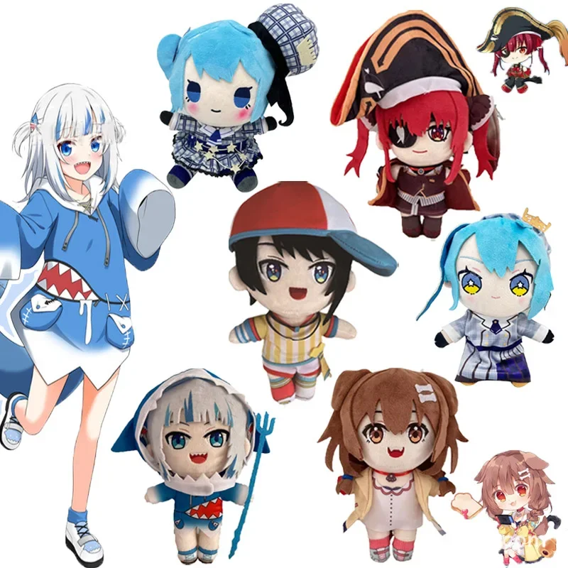 

Hololive Plush Toys Inugami Korone Houshou Marine Plushie Dolls Anime Houshou Marine Cosplay Stuffed Figure Kids Peluche Gifts