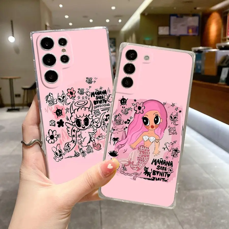 Custodia morbida trasparente per Samsung Galaxy S22 Note 10 20 Ultra S10 Plus S23 S20 S21 S24 FE S25 Ultra K-karols G Fashion