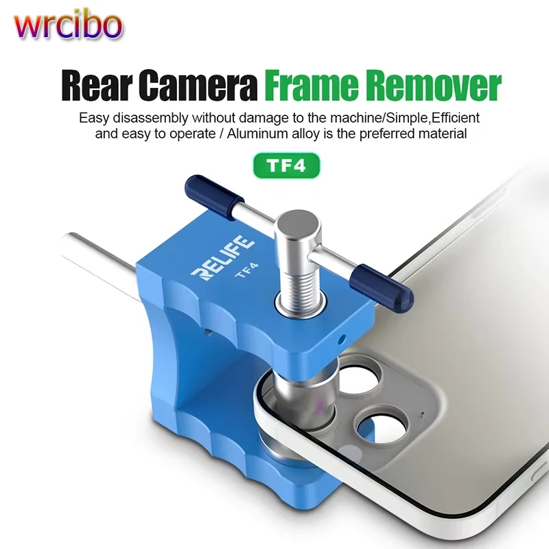 RELIFE TF4 Rear Camera Frame Remover for Mobile Phone Maintenance No Damage Anti-slip Precise Frame Dismantling Fixture