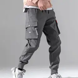 Thin Men Cargo Pants Male Trousers Jogging Military Cargo Pants Casual Work Track Pants Men's Clothing Teachwear Sweatpants ropa