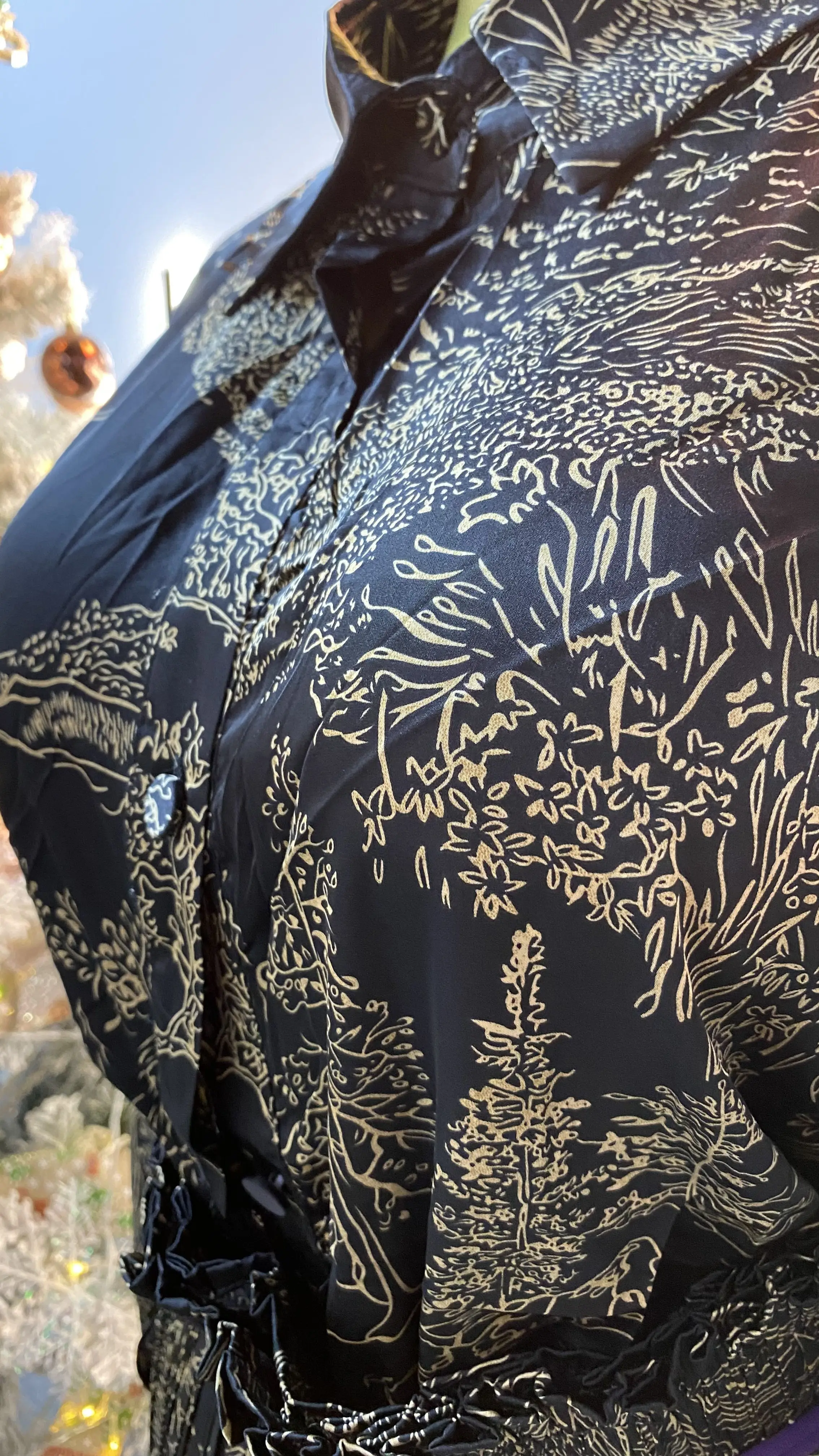 Vestido veraniego de otoño para mujer, manga larga, moderado, informal, elegante, nueva camisa de talla grande, ropa informal floral para mujer-GZMM452