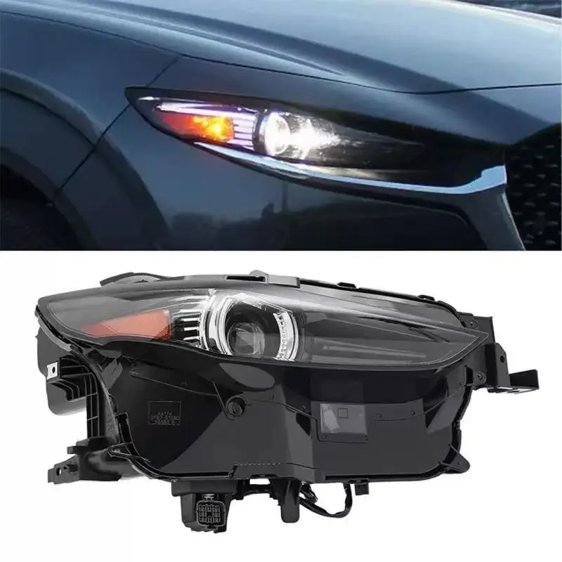 LED Headlight Assembly For Mazda CX-30 2020-2025 US Version LHD Auto Front Head Lamp DGH9-51-030A DGJ1-51-030C